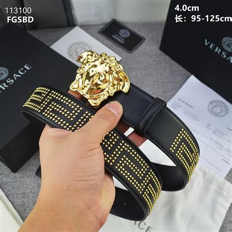 mens replica versace belt